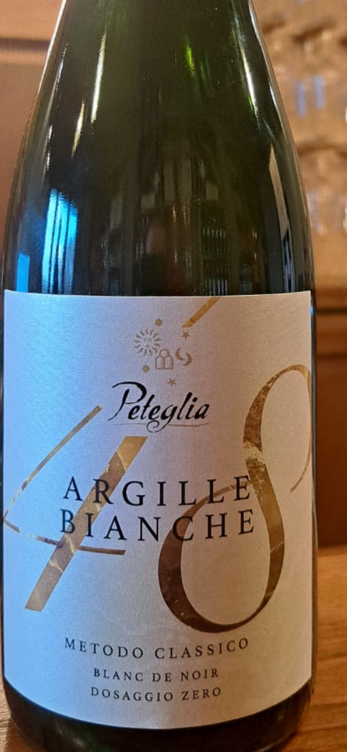 Agrille Bianche, Blanc De Noir , Metodo Classico, Dosaggio Zero, Peteglia