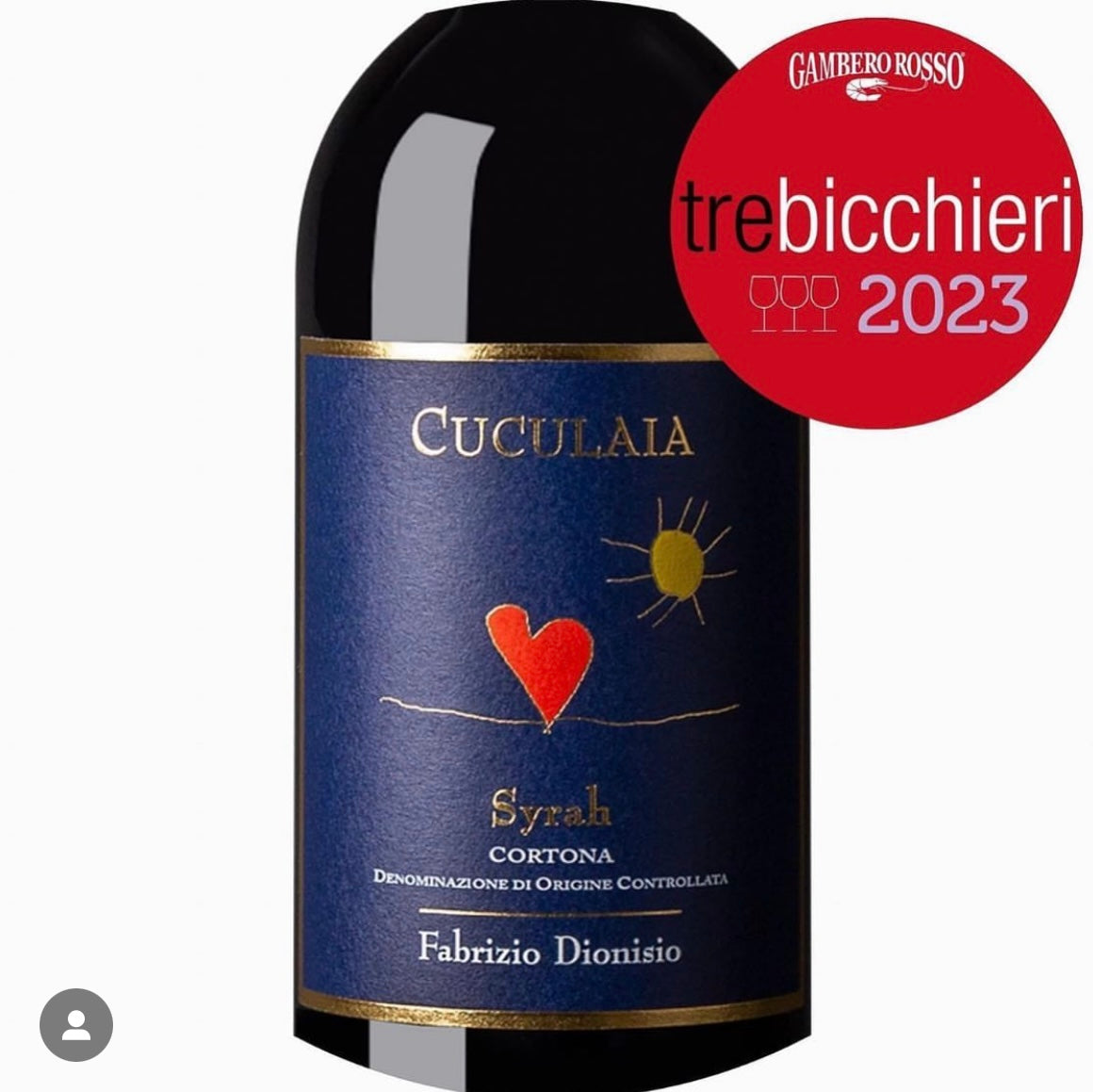 2018 Cuculaia Syrah Cortona DOC